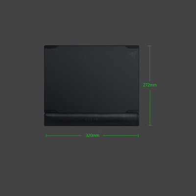 

Razer Vespula V2 Gaming Mouse Mat Dual-Sided Surface Optimized Form Factor Improved Memory Foam Wrist Rest Mouse Pad
