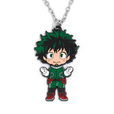 

My Hero Academia Animation Around Stainless Steel Alloy Epoxy Necklace Novelty Anime Cartoon Accessories Anime Fans Gift