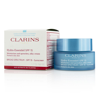 

CLARINS - Hydra-Essentiel Moisturizes & Quenches Silky Cream SPF 15 - Normal to Dry Skin 50ml17oz