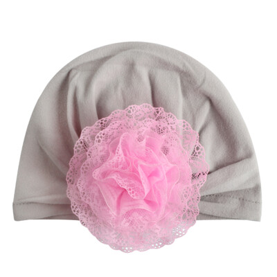 

Children Kids Caps Soft Cute Newborn Baby Hollow Floral Design Girls Boys Caps Infant Hat Turban Elastic Cap