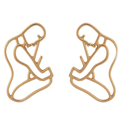 

Clip Pretty Birthday Selling Humanoid Ear Earrings Cuff Special None Wrap Gift 1 Pair