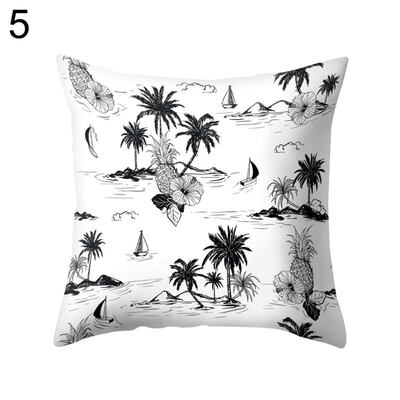 

Flower Leaf Tree Pineapple Love Pillow Case Cushion Cover Sofa Bed Car Decor