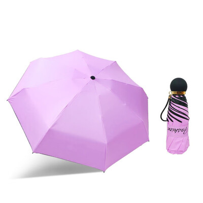 

Travel Mini Umbrella Windproof UV Folding Compact Umbrella Portable Lightweight Sun & Rain Umbrellas For Women And Men