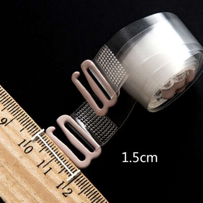 

1 Pairs TPU Bra Straps Transparent Scrub Invisiblefor Underwear Shoulder Straps Adjustable Women For 4 Sizes