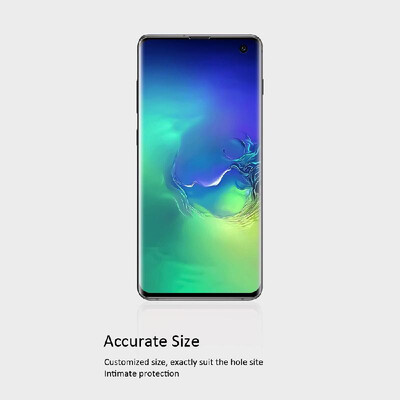 

3 Pack Full Total Protection Transparent HD Clear Film Pane Screen Protector Membrane for Samsung S10 Smudge Dust Proof Slim Desig