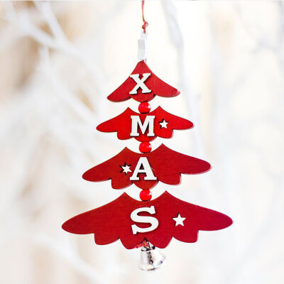

Siaonvr Christmas Exquisite Premium Wooden Pendant Hanging Decoration
