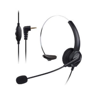 

VH530D Professional Telephone Headset Clear Voice Noise Cancellation Customer Service Wired Head-mounted Headphone 25mm Earphone