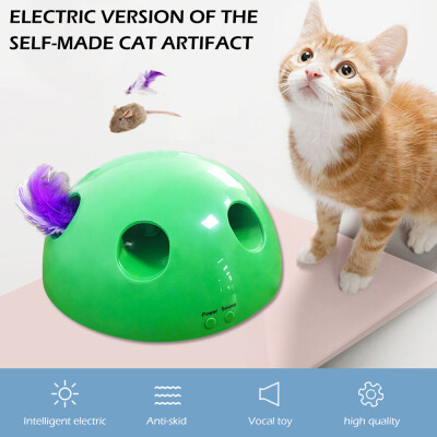 

High qualityAutomatic Interactive Motion Cat Toy Mouse Tease Electronic Pet ToyWithout battery