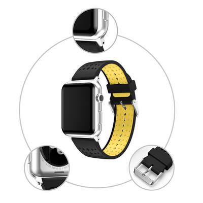 

〖Follure〗New Fashion Sports Silicone Bracelet Strap Band For Apple Watch Series 21 38mm
