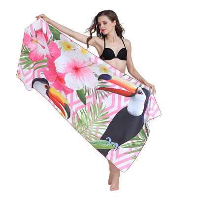 

Quick Drying Bohemia Beach Towel for Swimming Beach Towel for Outdoor Travel Home Decorative Flamingo Wall Hanging Tapestry
