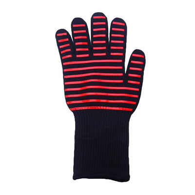 

Kitchen Microwave Oven Gloves Barbecue Gloves Cooking Heat Proof Mitt Glove for Hands Protective