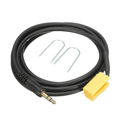 

Car 35MM Jack to ISO 6Pin Connector Aux Cable for Fiat Grande Punto