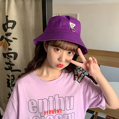 

Fisherman hat girl summer outing Korean version of the student couple pendant sun hat day casual sun hat male tide