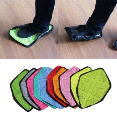 

Handsfree Automatic Step Sock Shoes Cover Reusable Shoes Covers Carpet Protector