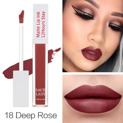 

23 Colors Matte Lipstick Makeup Long Lasting Liquid Lip Stick Lip Tint Lips Make Up Waterproof Cosmetics