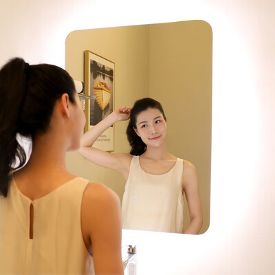 

Rectangular illuminated bathroom mirror 19001
