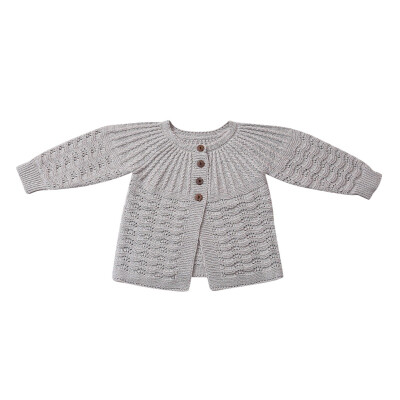 

Autumn Coat Outerwear Baby Girls Cotton Knit Long-Sleeved Princess Bottoming Shirt