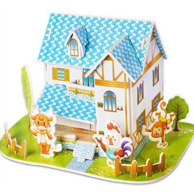 

YIWULAPretty Dream HOUSE 3d Puzzle House THE BEST DIY Gift Kids Toy Games