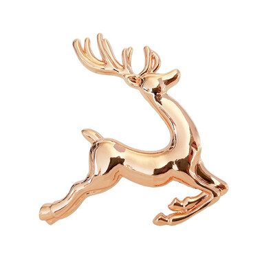

Napkin Ring Exquisite Cute Fawn Shape Napkin Tablecloth Anti-rust Corrosion Proof Wedding Decoration Christmas