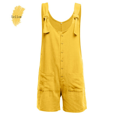 

Women Rompers Solid U Neck Jumpsuit Summer Short Pleated Overalls Jumpsuit Female Wrapped Strapless Playsuit 2019