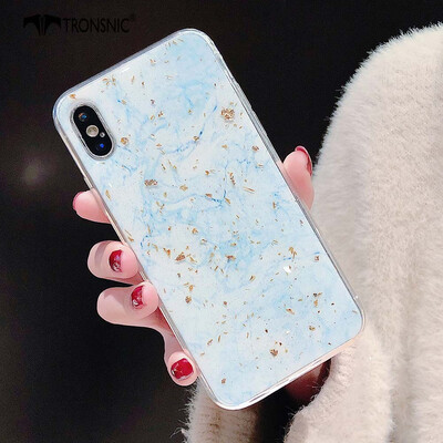 

Tronsnic Glitter Phone Case for iPhone 7 8 Plus Colorful Gold Foil Cases Pink Blue Green Purple Covers Luxury Hot