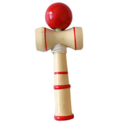 

〖Follure〗Kid-Kendama-Ball-Japanese-Traditional-Wood-Game-Balance-Skill-Educational-Toy
