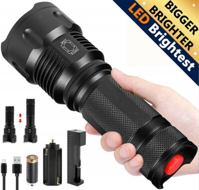 

Torch LED Tactical Military Torches Super Bright Powerful Lumens Adjustable Focus