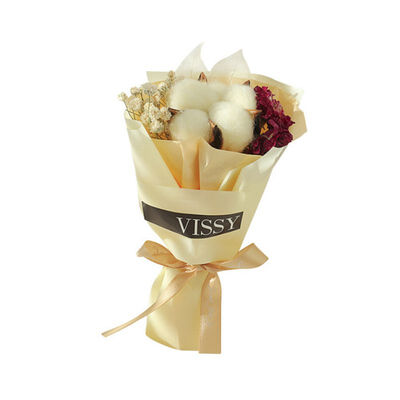 

In-car Dried Flowers Wrapped with Paper Arts&Crafts Mini Bouquet Gift Box Christmas Party Wedding Decoration