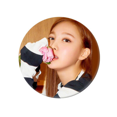 

KPOP TWIC New Album "Fancy You" Customized Personalized Round Tinplate Badge Super Cute Bag Pendant Accessories Hot Gift for Fan