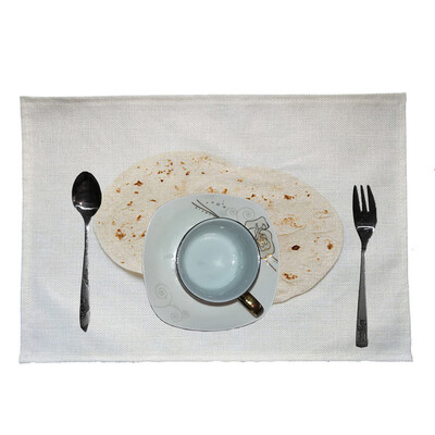 

Toponeto Creative Mexican Burrito Placemat Home Kitchen Restaurant Bar Placemat