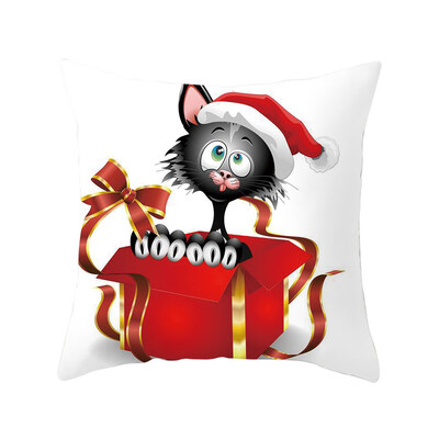 

〖Follure〗Christmas Super Soft Sofa Car Home Waist Cushion Cover Throw Pillow Case