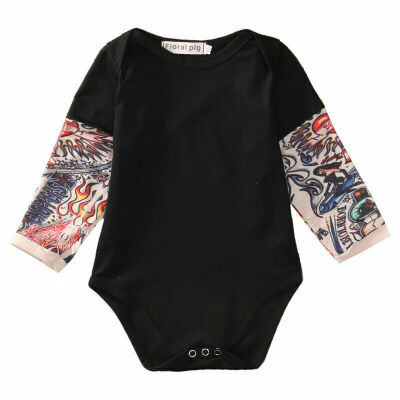 

Cute Newborn Infant Baby Boys Long Sleeve Bodysuit Tops Playsuit Outfits Clothes