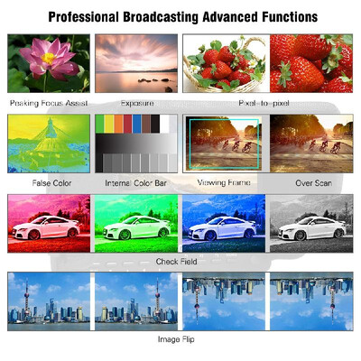 

Bestview AD-702 7 Inch Ultra-thin HD 1280×800 IPS Screen Camera Field Monitor 400cd㎡ for High Definition Multimedia Interface AV