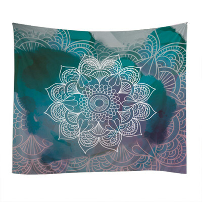 

OCHINE 150130cm Mandala Hippie Bohemian Psychedelic Tapestry Shooting Props