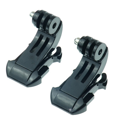 

2PCS J Hook Buckle Chest Strap Belt Helmet Base Mount Replacement for GoPro Hero 3321 Sjcam Camera Accessories