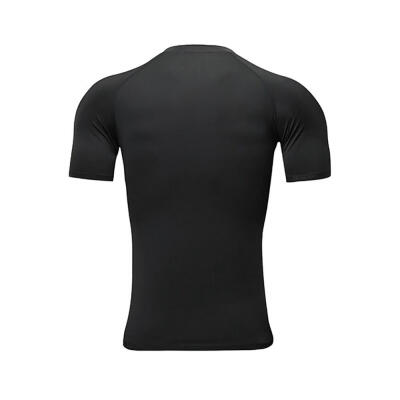 

Running Short Sleeve T-Shirt Men O Neck Sweat Absorption Quick Drying Tight Tee Tops Fitness Apparel Basketball Sportswear