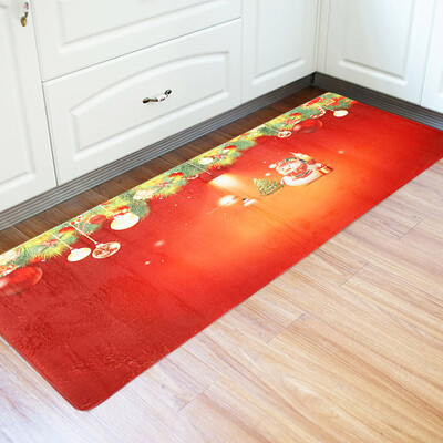 

〖Follure〗Christmas Floor Entrance Door Bathroom Mat Indoor Bathtub Carpet Doormats Decor