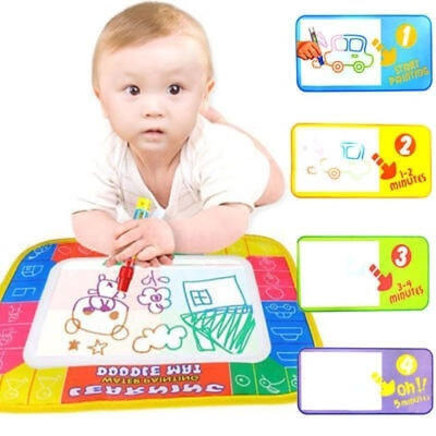 

Kids Waterproof Scrawl MatDrawing Painting Magic Pen Toys Gifts