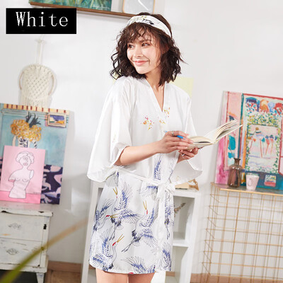 

Women Wedding Bride Bridesmaid Robe Silk Satin Short Robe Feminino Bath Robe Large Size Femme Sexy Bathrobe