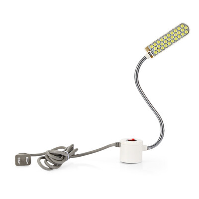 

30 LEDs Sewing Machine Light with Magnetic Base Working Gooseneck Lamp