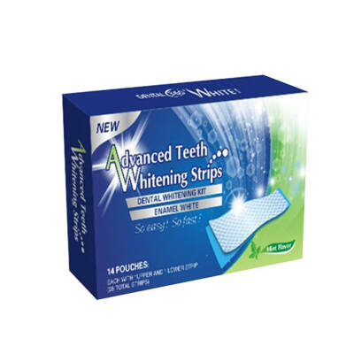 

14 PairsSet Dental Tooth Whitening Strip Teeth Whitening Strips Tooth Bleaching Smile Veneers Remove Stain Kit