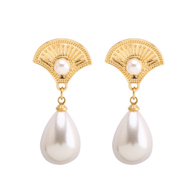 

Fashion Immitation Pearl Earring 2019New Crystal Hot Sale Stud Earrings Jewelry For Women Mom Gift
