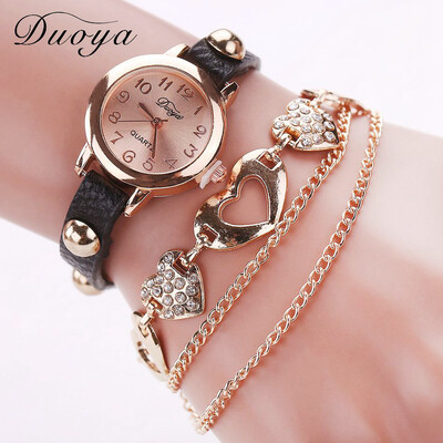 

〖Follure〗Simple Fashion Small And Exquisite Dial Leather Strap Ladies Bracelet Watch