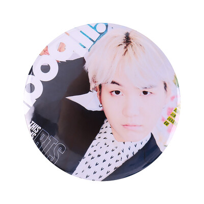 

KPOP BTS Bangtan Boys Photo Same Style Alloy Badge Cute Cartoon Brooch Bag Pendant Boys Girls Accessories Hot Gift for Fans