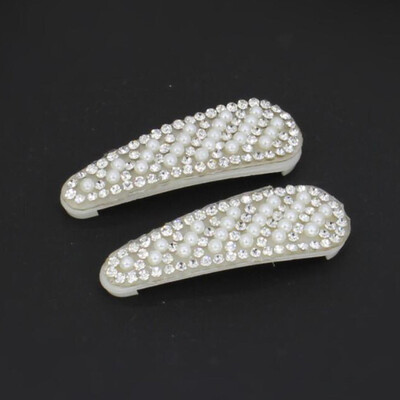 

Girls Cute Hair Clips With Pearl Rhinestone Design Hair Pin Children Hairpin Princess Hair Accessories