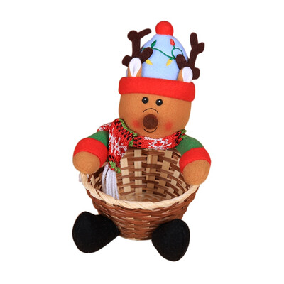 

Christmas Decoration Candy Basket Christmas Child Candy Basket Small Penguin Home Garden Festive Party Supplies