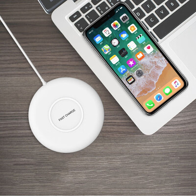 

Disc Wireless Charger for Samsung Galaxy S8 S9 Note 9 8 Fast Wireless Charging For iPhone XS Max X 8 Plus for Huawei p20 mate 20