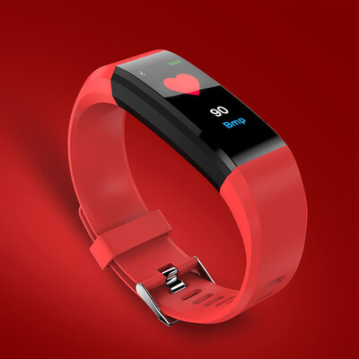 

Colorful Smart Bluetooth Fitness Tracker Blood Pressure Sleep Heart Rate Monitor Sport Smart Watch