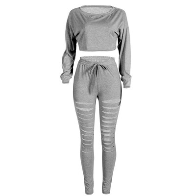 

2PCs Women Tracksuit Hoodies Shirt Long Pants Trousers Sets Casual Clubwear Sexy Women Suits Hot