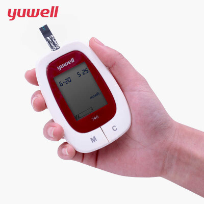 

yuwell Blood Glucose Meter LCD Digital Glucose Meters Monitor Test Glycuresis Blood Sugar Detection Glucometer Medical Equipment